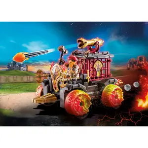 Building sets burnham raiders burning wagon Playmobil image-1