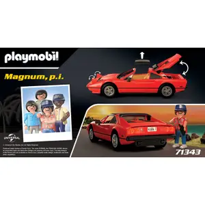 Autospiele ferrari 308gt Playmobil Magnum image-2