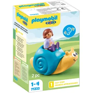 Early-learning games + rocking snail Playmobil image-3