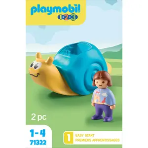 Early-learning games + rocking snail Playmobil image-2