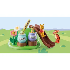 Building sets winnie + tigrou in the garden Playmobil 123 image-1