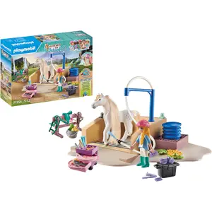 Pferdewäsche-Simulationsspiel Playmobil image-1