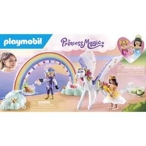 Horse simulation game with wings to decorate Playmobil image-0