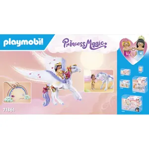 Horse simulation game with wings to decorate Playmobil image-2