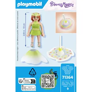 Juegos de simulación de princesa y trompo arcoíris Playmobil image-2