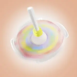 Juegos de simulación de princesa y trompo arcoíris Playmobil image-3