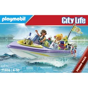 Car games for couples and boat Playmobil image-0