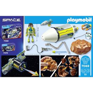 Zestaw do budowy Astronauta i Satelita Playmobil image-2