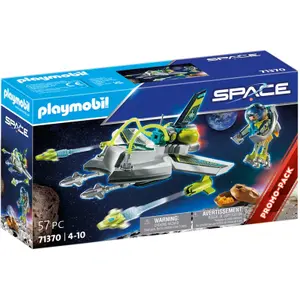 Space Explorer Building Set and Drone Playmobil image-1