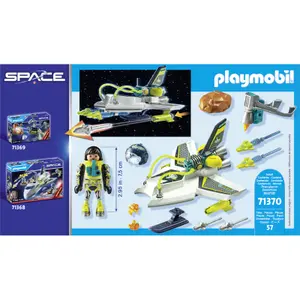 Space Explorer Building Set and Drone Playmobil image-2