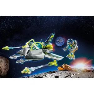 Space Explorer Building Set and Drone Playmobil image-4