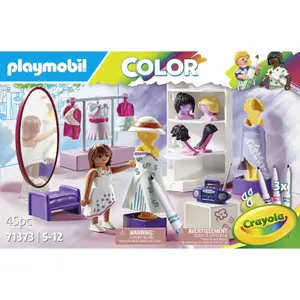 Jeux de simulation color atelier de styliste Playmobil image-0