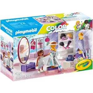 Jeux de simulation color atelier de styliste Playmobil image-1