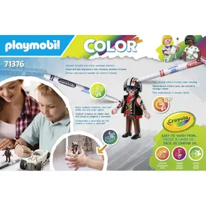 Juego de simulación de coches de carreras a color Playmobil image-2