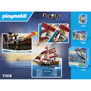 Piratskib figurine Playmobil image-2