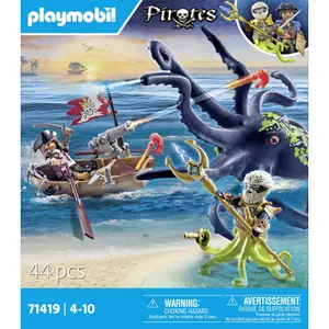 Piraten-Simulationsspiel mit Riesenkrake Playmobil image-0
