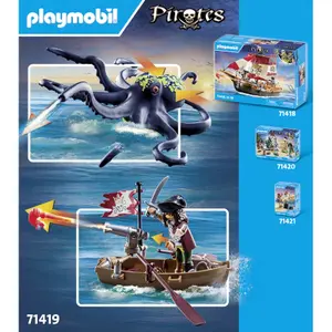 Piraten-Simulationsspiel mit Riesenkrake Playmobil image-2