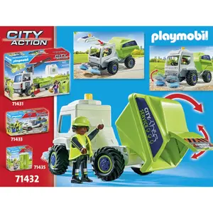 Street sweeper car games Playmobil image-2