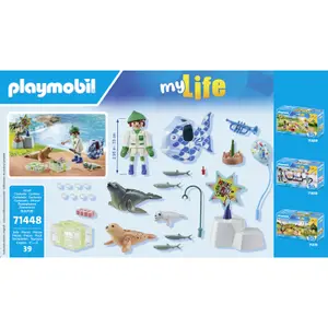 Simulation game with farmer + Arctic animals Playmobil image-2