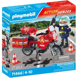 Brandweer- en motor simulatiespellen Playmobil image-1