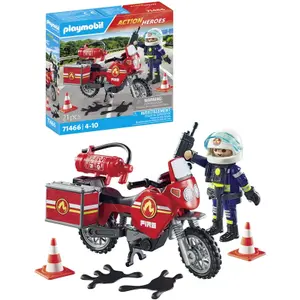Brandweer- en motor simulatiespellen Playmobil image-2