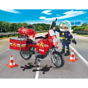 Brandweer- en motor simulatiespellen Playmobil image-3
