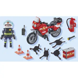 Brandweer- en motor simulatiespellen Playmobil image-4