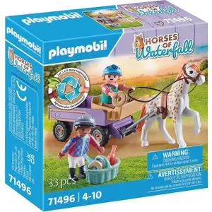 Children's building set + carriage and pony Playmobil