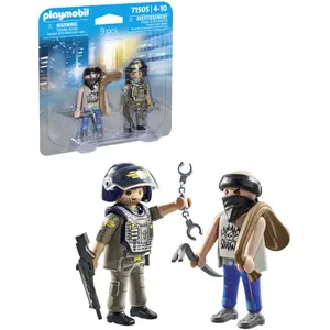 Police and gang simulation games Playmobil