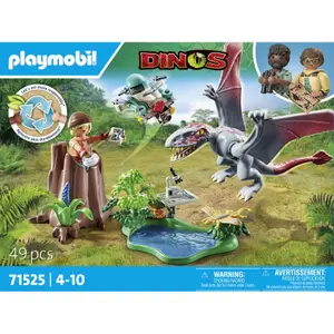 Drone observation simulation game + dimorphodon Playmobil image-0