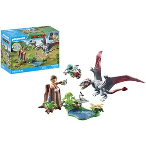 Drone observation simulation game + dimorphodon Playmobil image-2