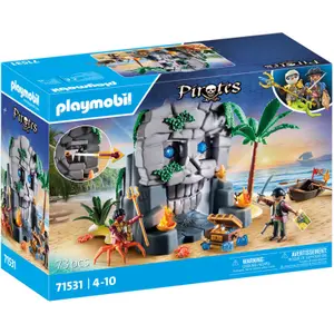Simulatiespel eiland schat met piraten en zeemonsters Playmobil image-1