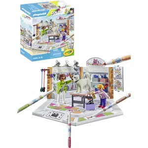 Παιχνίδια προσομοίωσης κομμωτηρίου ζώων Playmobil image-3