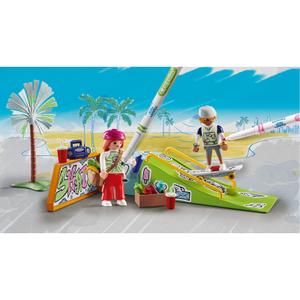 Jeux de construction Skateurs Avec Rampe Playmobil image-6