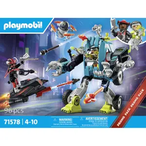 Giant robot simulation game with drone Playmobil image-0