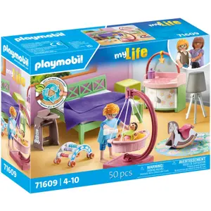 Parent/crib figurine Playmobil image-1