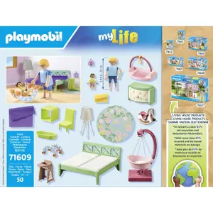 Parent/crib figurine Playmobil image-2