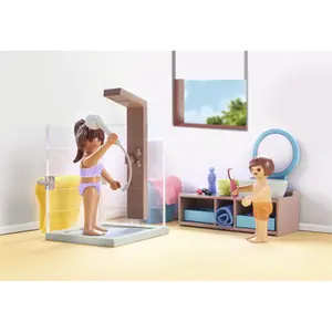 Badezimmer-Simulationsspiel + Dusche + Badewanne Playmobil image-3