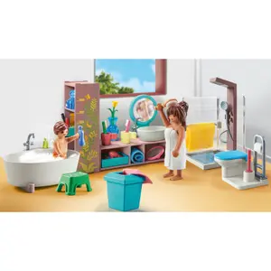 Badezimmer-Simulationsspiel + Dusche + Badewanne Playmobil image-4