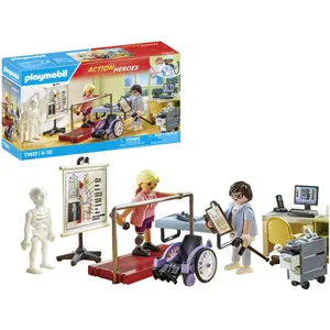 Jeux de simulation atelier de kinesitherapie Playmobil image-2
