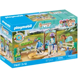 Equestrian arena simulation games Playmobil image-1