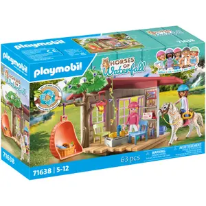 Jogos de simulação de espaço de relaxamento com cavaleiras Playmobil image-1