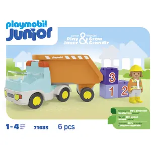Jeux de simulation camion benne Playmobil image-1