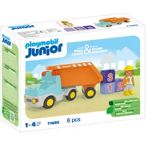 Jeux de simulation camion benne Playmobil image-0