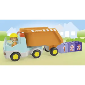 Jeux de simulation camion benne Playmobil image-2