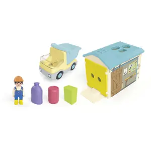 Arbejder- og lastbil-simuleringsspil og garage Playmobil image-4