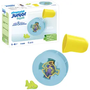 Water wheel simulation game and baby shark Playmobil image-5
