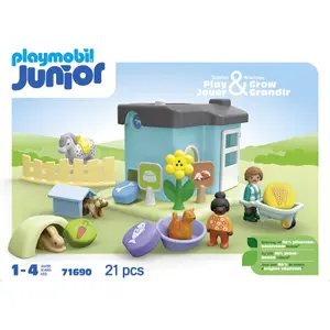 Παιχνίδια προσομοίωσης σπιτιών ζώων Playmobil image-0