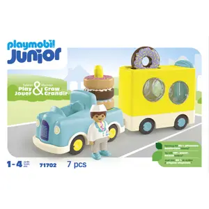 Donut truck simulation game Playmobil image-0