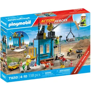 Simulatiespellen voor arbeiders en bouwplaats Playmobil image-1